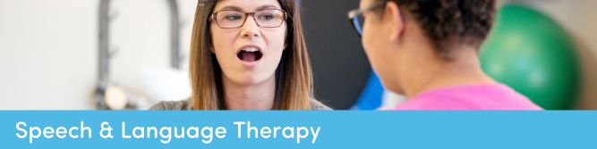 Speech and language therapy for neurorehabilitation